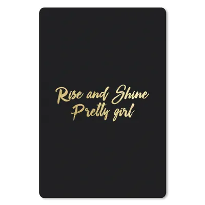 Produktbild von MuchoWow® Mauspad Mousepad Zitate - Selbstvertrauen - Gold 18x27 cm - Mousepads - Maus Mat - Pad - Mausunterlage
