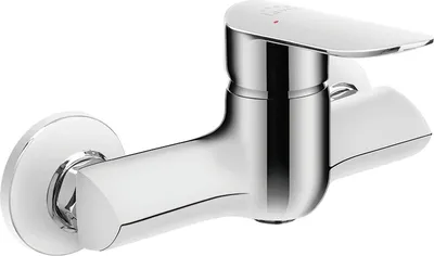 Produktbild von BADLAND Brausearmatur Wasserhahn APPIA Brausebatterie für Badezimmer in Silber