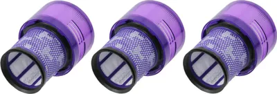 Produktbild von 3x Waschbarer HEPA-Filter für Staubsauger der Dyson Cyclone V11 Serie (wie V11 Absolute, Animal, Fluffy, Total Clean) ersetzt SV14 970013-02