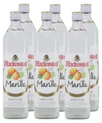 Produktbild von Mackenstedter Marille Obstschnaps (6 x 0,7L)