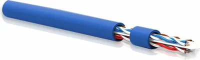 Produktbild von INCA Patchkabel ICAT6-305M   AWG23 Cat6 UTP Blau 305m (Box) retail