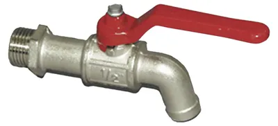 Produktbild von CEMO Kugelauslaufhahn 3/4 " Messing vernickelt