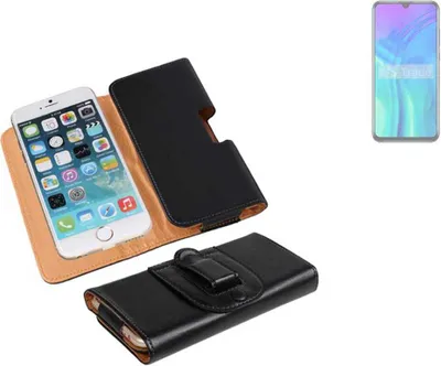 Produktbild von K-S-Trade Schützhülle Handyhülle kompatibel mit Huawei Honor 20 Holster Gürtel Tasche Schutzhülle Handy-Tasche Smartphone Case Seitentasche