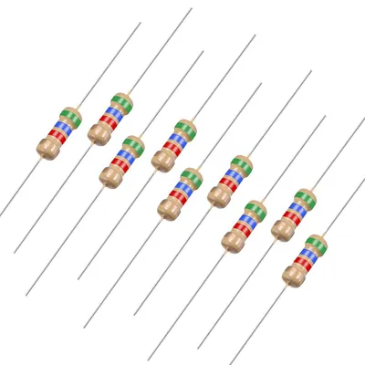100 Axial-Kohleschichtwiderstände 5,6 kOhm 0,25 W 5%