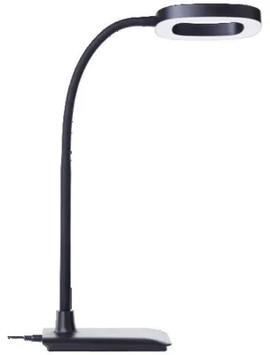 Produktbild von Brilliant G60217/06 Maskat Schreibtischleuchte Kunststoff schwarz LED integriert