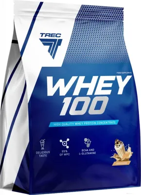 Produktbild von Trec Nutrition Whey 100- 2275 g Beutel Cookies Flavor