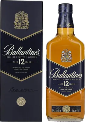 Produktbild von Ballantine's 12 Jahre Blended Scotch Whisky in Geschenkpackung | 40 % vol | 0,7 l