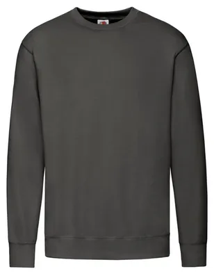 Imagen del producto de Fruit of the Loom - Sudadera para hombre, manga incorporada, modelo FK1988 (Talla S) (Gris claro)