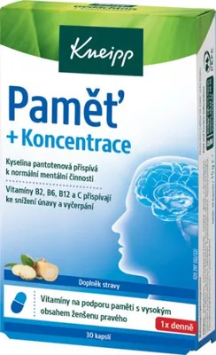 Obrázok produktu pre Kneippova pamäť a koncentrácia