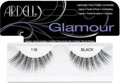 Produktbild von Ardell | Wimpern, Glamour #118, Schwarze Wimpern, Volle Wimpern, Künstliche Wimpern