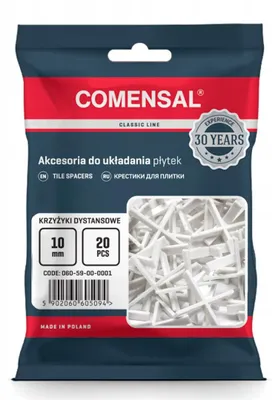 Produktbild von COMENSAL Fliesen Distanzkreuze für 10mm Fugenbreite