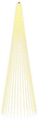 Immagine prodotto di Luci per albero di Natale con picchetti 1632 LED Bianco caldo