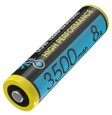Produktbild von Nitecore Li-Ion Akku 18650 NL1835LTHP - 3,6V 3,5Ah - temperaturfest bis zu -40°C.