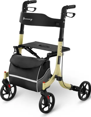 Produktbild von Expondo Uniprodo Rollator Harmony - champagne - 136 kg