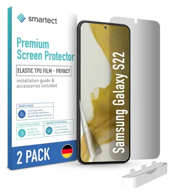 Produktbild von 2x TPU Sichtschutzfolie für Samsung Galaxy S22 Panzerfolie Blickschutz Display