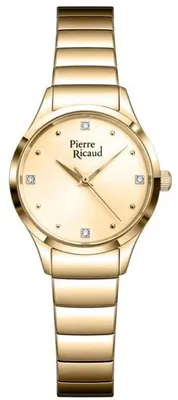 Zdjęcie produktu dla Zegarek  Pierre Ricaud P21097.1141Q CYRKONIE złoty