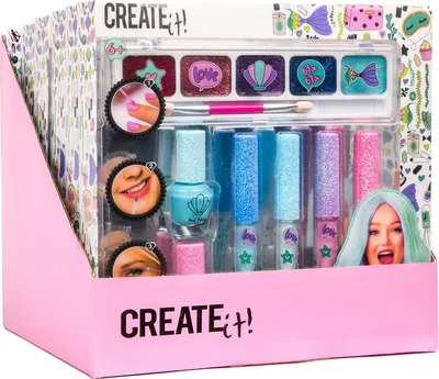 Immagine prodotto di CREATE IT! kit glitter per il trucco 84141 /6
