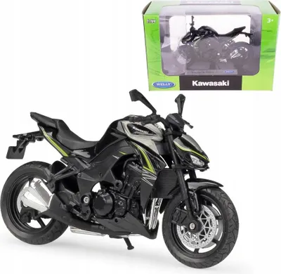 Produktbild von Kawasaki Z1000 R Welly-Motorradmodell im Maßstab 1:18