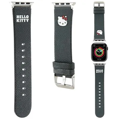 Produktbild von Hello Kitty Kitty Kopf Armband Für Apple Watch 38/40/41Mm - Schwarz