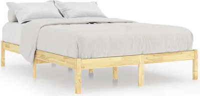 Produktbild von vidaXL Massivholzbett Kiefernholz 120x200 cm
