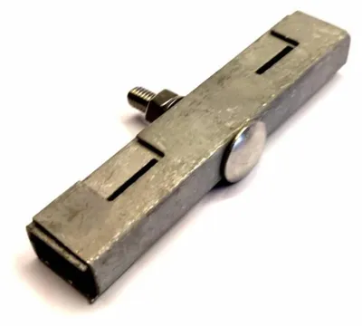 Produktbild von 10x Endlosverbinder Klemme Zaun Verbinder Halter für Gittermatte Doppelstab Verzinkt