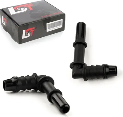 Produktbild von 2x Gegenstück Schnellverschluss Kraftstoffleitung L-Stück 7,89 x 8mm für VW SEAT