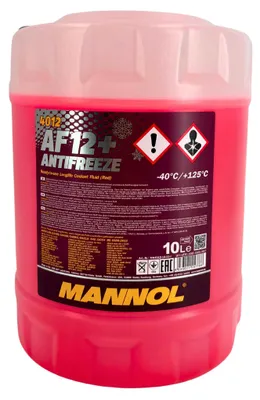 Produktbild von MANNOL 4112 Antifreeze AF12+ Longlife Kühlerfrostschutz Konzentrat 10L