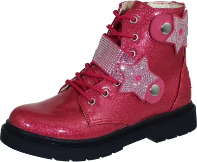 Produktbild von Lelli Kelly Stella Stellina - Pink Glitter Synthetik Größe: 27 Normal