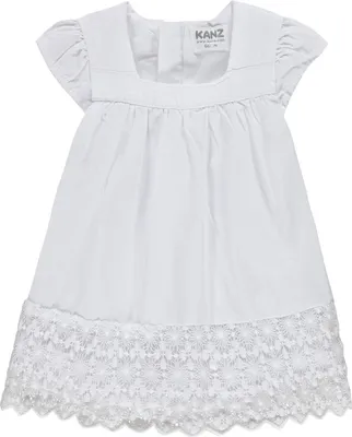Produktbild von Kanz Kleid mit Baumwollspitze, Gr. 68