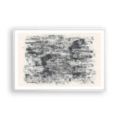 Produktbild von Gerahmtes Poster - Weißer Rahmen - Schwarz Hintergrund Farbe - 91,5x61 cm - Wand Bild - Wanddeko - Wandbilder - Kunstposter - Wandposter - Bilderrahmen - Bilder - Kunstdruck - P2WAA91x61-5061