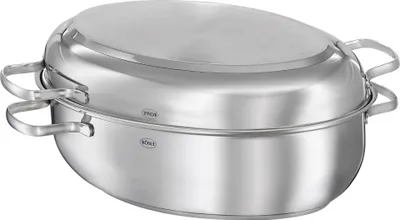 Obrázek produktu pro Rösle Rösle oválný pekáč PUREELEMENTS z nerezové oceli s víkem ProCeraPlus Pureelements 132133 132133 4068047002315