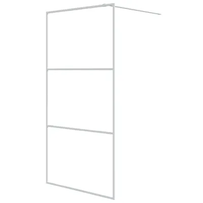 Obrázok produktu pre vidaXL Sprchová zástena pre sprchovací kút biela 100x195 cm ESG číre sklo