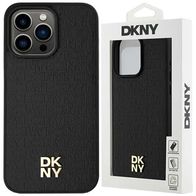 Produktbild von DKNY, Schutzhülle Apple iPhone 15 Pro Max MagSafe kompatibel, Schwarz