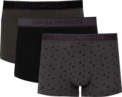 Obrázek produktu pro Emporio Armani boxerky "3 Pack" - 112130 4F717 - Black- Velikost: L(EU)
