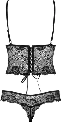 Produktbild von Obsessive - Alluria Kanten Body - Zwart