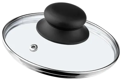 Obrázek produktu pro Skleněná poklička – poklička na hrnec – tepelně odolné sklo – 18 cm – pro hrnec/kastrol – certifikováno CE/EU