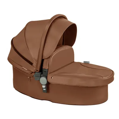 Produktbild von Hot Mom Kinderwagen Klassik Kombikinderwagen 3in1 Riesenset in Coffee 3in1, Alu-Rahmen/Gummireifen/Regenschutz/mega Zubehör, F22-2025 Style