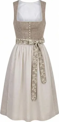 Produktbild von Dirndl Leopoldsdorf 70cm Länge taupe 42