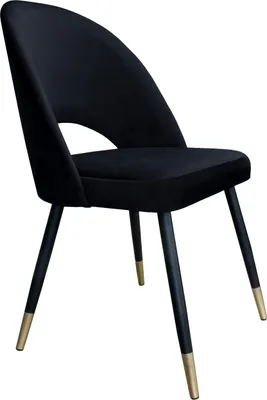 Obrázek produktu pro Židle ISKAR VELVET GOLD černá