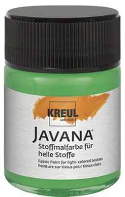 Textilfarbe für helle Stoffe, 50 ml, Brillantgrün