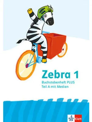 Produktbild von Zebra 1. Buchstabenheft Plus in Druckschrift Klasse 1