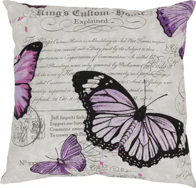 Produktbild von Zierkissen Sofakissen Vanessa 48x48 cm 40272-703 Schmetterlinge Sun Garden