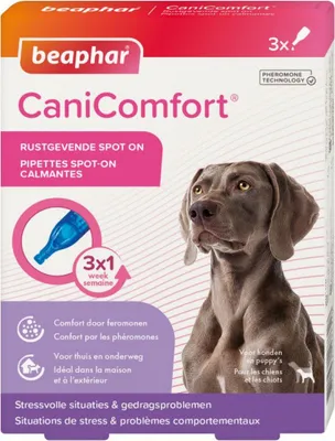 Produktbild von beruhigend Spot-On CaniComfort 3 Pipetten