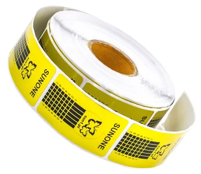 Obrázek produktu pro Šablony Gelform, úzké, zlaté, 50 ks