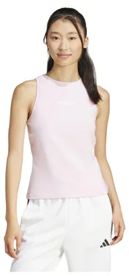 Produktbild von Adidas – Damen Tanktop Essentials Linear Single Jersey, Größe M