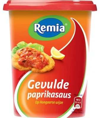 Obrázok produktu pre Remia Zigeunersaus Pittig 500 ml – Pikantná, pikantná omáčka k mäsu a grilu