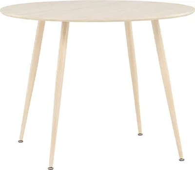 Zdjęcie produktu dla Plaza stół do jadalni Ø100 cm whitewash.