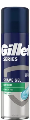 Image de Gillette - Gillette Series Sensitive Skin - Gel de rasage pour peau sensible 200ml