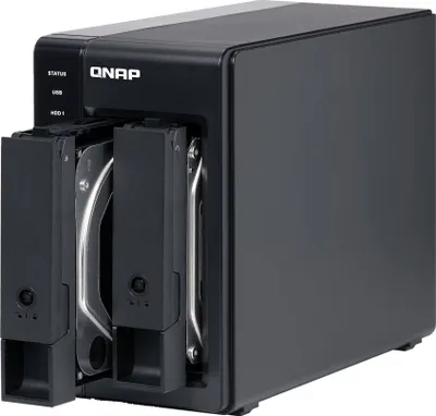 Obrázek produktu pro QNAP TR-002 - Festplatten-Array - 2 Schächte (SATA-600)