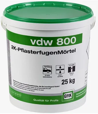 Produktbild von VDW 800 Fugenmörtel, Steingrau, 25 Kg